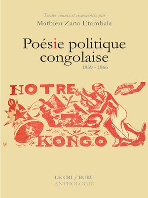 cover image of Poésie politique congolaise